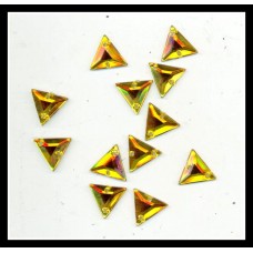 Yellow Triangle Flatback 